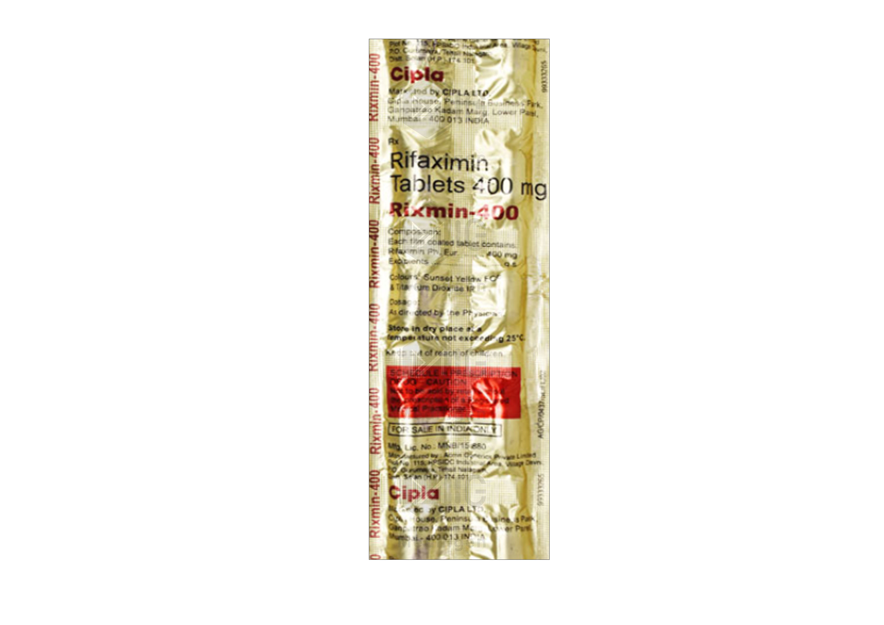 RIXMIN 400MG